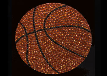 Rhinestone Basketball 